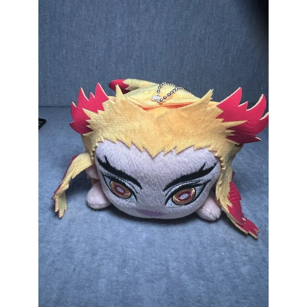 Rengoku Kyojuro Demon Slayer Keychain 8in Nesoberi Small‎ Plush Kimetsu no yaiba
